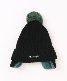 Champion(チャンピオン)の【CHAMPION/チャンピオン】キッズ リブ耳付きワッチ(ニットキャップ/ビーニー)