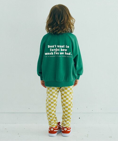 p.premier（ピードットプルミエ）の「【ジュニア対応】ベロアタッチのメルティ起毛フリースぬくぬくレギンス（その他パンツ・キッズ・イエロー/ブラック/その他2/ネイビー/グリーン/レッド・90/80/100/110/120/130/140）」の21枚目の写真