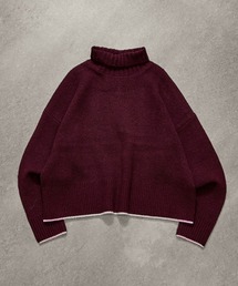 ROSE BUD | HIGHNECK KNIT TOP(ニット/セーター)