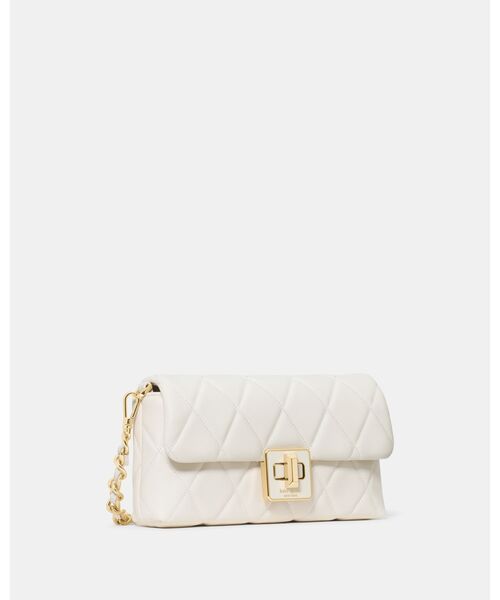 kate spade new york(ケイトスペード ニューヨーク)の「キャリー キルテッド ミニ クロスボディ(ショルダーバッグ・レディース・ホワイト・ONESIZE)」の2枚目の写真