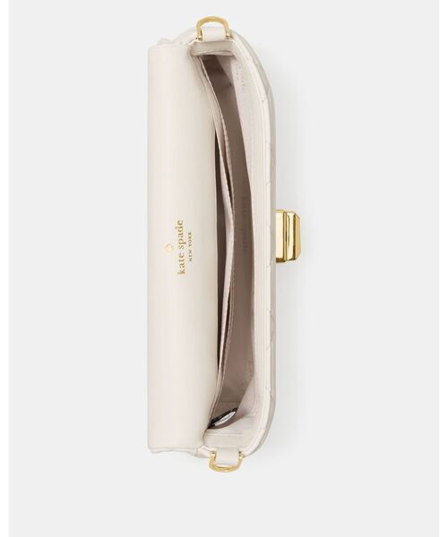 kate spade new york(ケイトスペード ニューヨーク)の「キャリー キルテッド ミニ クロスボディ(ショルダーバッグ・レディース・ホワイト・ONESIZE)」の3枚目の写真