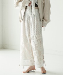 WHYTO.（ホワイト）の「「WHYTO. / ホワイト」レースコンビパンツ（その他パンツ）」