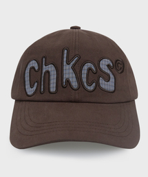CHICKS（チックス）の「バウリスチェックパッチキャップブラウン（キャップ）」