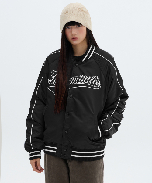 F.ILLUMINATE(フィルミネイト)の「カーブドロゴバスティジャケット-ブラック(スタジャン・レディース・その他・SMALL/MEDIUM/LARGE)」の3枚目の写真