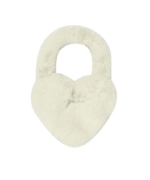 YOUHEE(ユヒ)の「YOUHEE FUR HEART MINI BAG IVORY(トートバッグ・レディース・その他・FREE)」の3枚目の写真