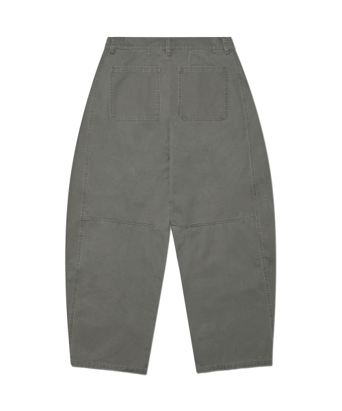 NOMANUAL（NOMANUAL）の「SIDE PANEL PANTS - KHAKI GRAY（その他パンツ・レディース・その他・SMALL/MEDIUM/LARGE）」の2枚目の写真