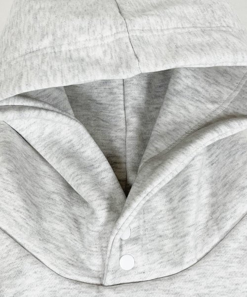 SK8ER ROCK(スケーターロック)の「Warmer napping sweat hoodie white melange(パーカー・レディース・その他・FREE)」の3枚目の写真