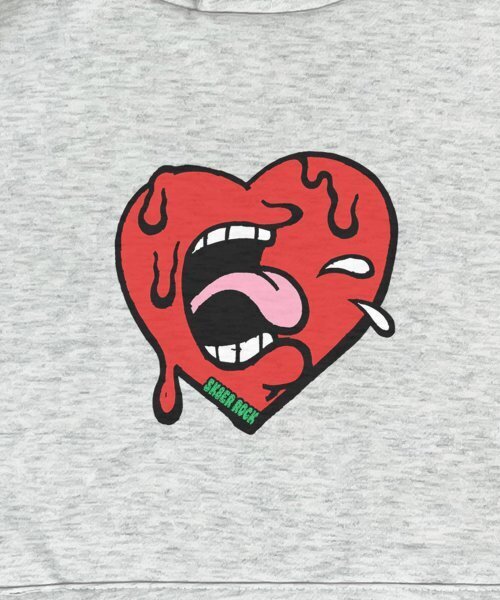 SK8ER ROCK(スケーターロック)の「Warmer napping sweat hoodie white melange(パーカー・レディース・その他・FREE)」の5枚目の写真