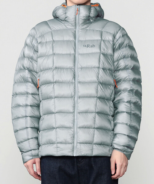 Rab(ラブ)の「Rab | Mythic G Jacket MEN(ダウンジャケット/コート・メンズ・ブラック/グレー・L/XL)」の11枚目の写真