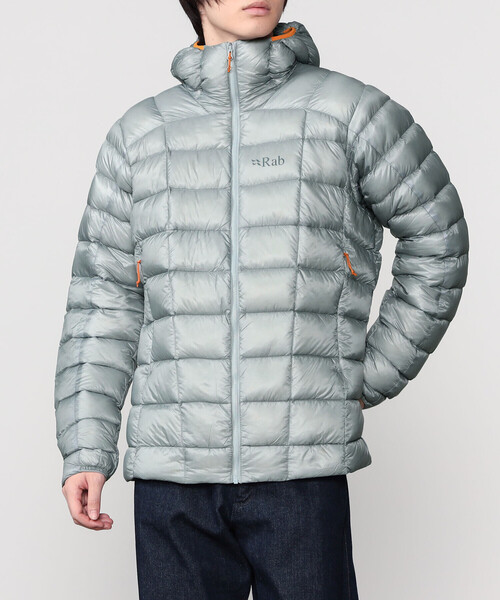 Rab(ラブ)の「Rab | Mythic G Jacket MEN(ダウンジャケット/コート・メンズ・ブラック/グレー・L/XL)」の14枚目の写真