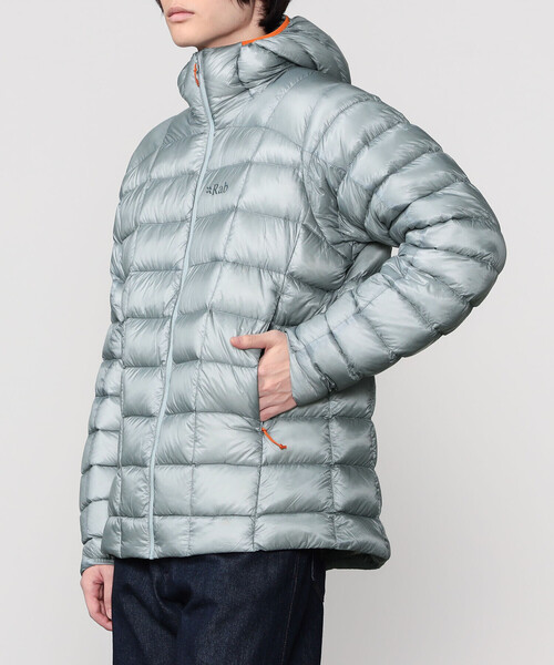 Rab(ラブ)の「Rab | Mythic G Jacket MEN(ダウンジャケット/コート・メンズ・ブラック/グレー・L/XL)」の15枚目の写真