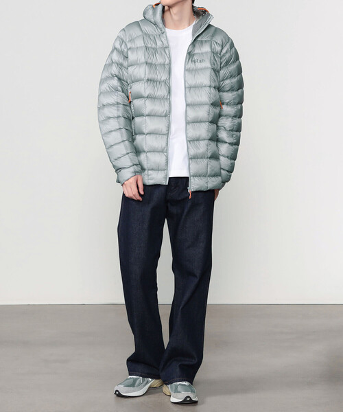 Rab(ラブ)の「Rab | Mythic G Jacket MEN(ダウンジャケット/コート・メンズ・ブラック/グレー・L/XL)」の16枚目の写真