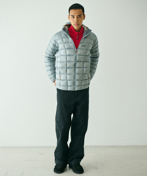 Rab(ラブ)の「Rab | Mythic G Jacket MEN(ダウンジャケット/コート・メンズ・ブラック/グレー・L/XL)」の19枚目の写真
