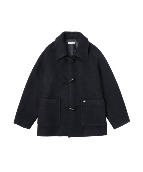 VANONE ATELIER(バノンアトリエ)の「O3743 ウールダッフルコート_Navy(チェスターコート・レディース・ネイビー・SMALL/MEDIUM)」の2枚目の写真