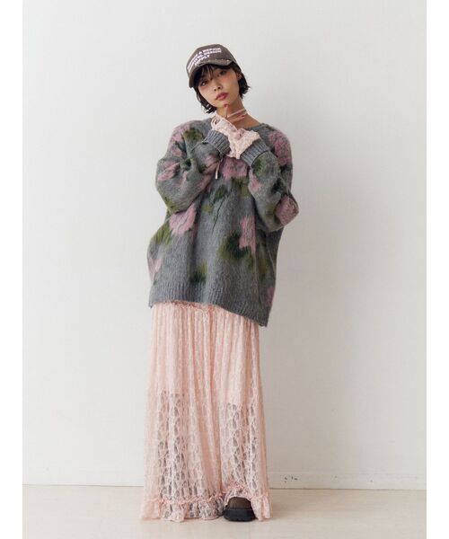 ALBINAbyGOLDS♡タグ付き♡ラッフルフリルレース♡ワンピース♡ピンク