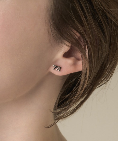 muku（ムク）の「PIERCE/Muku×ONESTONE（ピアス（両耳用）・レディース・シルバー/ゴールド・FREE）」の4枚目の写真