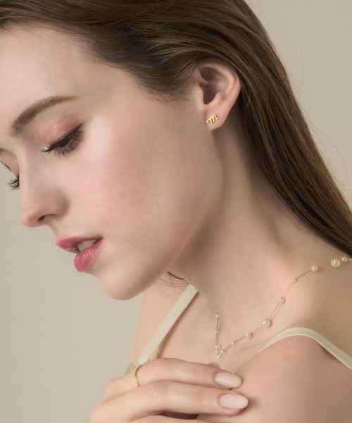 muku（ムク）の「PIERCE/Muku×ONESTONE（ピアス（両耳用）・レディース・シルバー/ゴールド・FREE）」の11枚目の写真