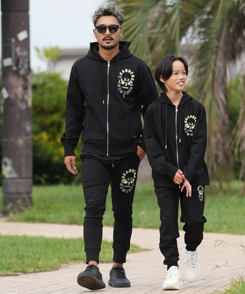 adamsJUGGLER（アダムスジャグラー）の「RTEG O.Eネオンフォームフーディー（パーカー・メンズ・ブラック/グレー・S/M/L/XL/XXL）」の11枚目の写真