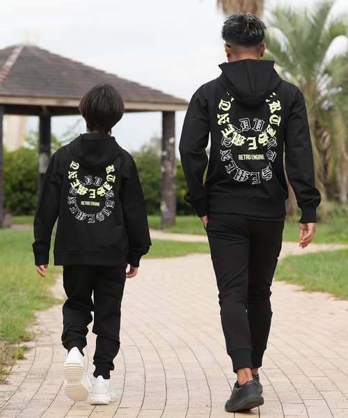 adamsJUGGLER（アダムスジャグラー）の「RTEG O.Eネオンフォームフーディー（パーカー・メンズ・ブラック/グレー・S/M/L/XL/XXL）」の13枚目の写真