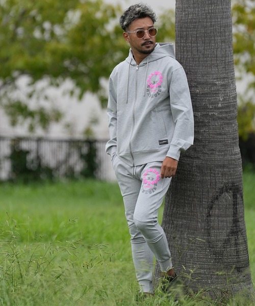 adamsJUGGLER（アダムスジャグラー）の「RTEG O.Eネオンフォームフーディー（パーカー・メンズ・ブラック/グレー・S/M/L/XL/XXL）」の8枚目の写真