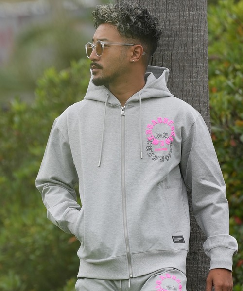 adamsJUGGLER（アダムスジャグラー）の「RTEG O.Eネオンフォームフーディー（パーカー・メンズ・ブラック/グレー・S/M/L/XL/XXL）」の21枚目の写真