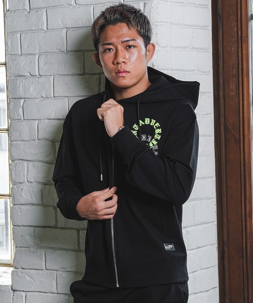 adamsJUGGLER（アダムスジャグラー）の「RTEG O.Eネオンフォームフーディー（パーカー・メンズ・ブラック/グレー・S/M/L/XL/XXL）」の14枚目の写真