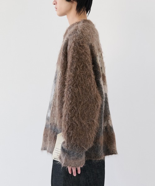 SHINYAKOZUKA（シンヤコヅカ）の「【SHINYAKOZUKA】INTERIOR WITH EASEL FOR STUDIOUS（ニット/セーター・メンズ・ブラック/ダークグレー・S/M）」の9枚目の写真