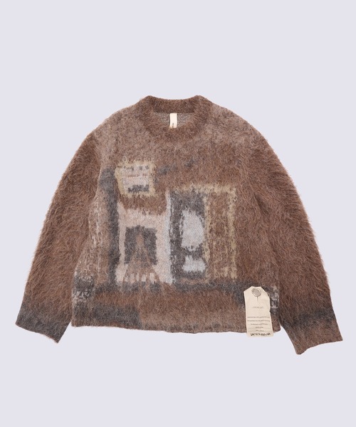 トップス SHINYAKOZUKA 23SS Interior With Easel SHINYAKOZUKA】INTERIOR WITH EASEL FOR STUDIOUS（ニット/セーター