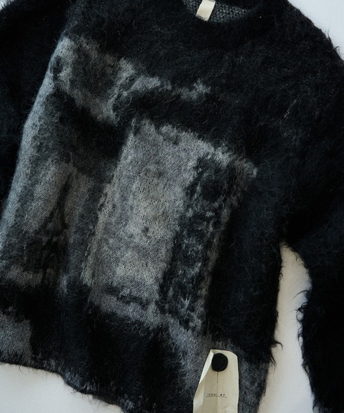 SHINYAKOZUKA（シンヤコヅカ）の「【SHINYAKOZUKA】INTERIOR WITH EASEL FOR STUDIOUS（ニット/セーター・メンズ・ブラック/ダークグレー・S/M）」の15枚目の写真