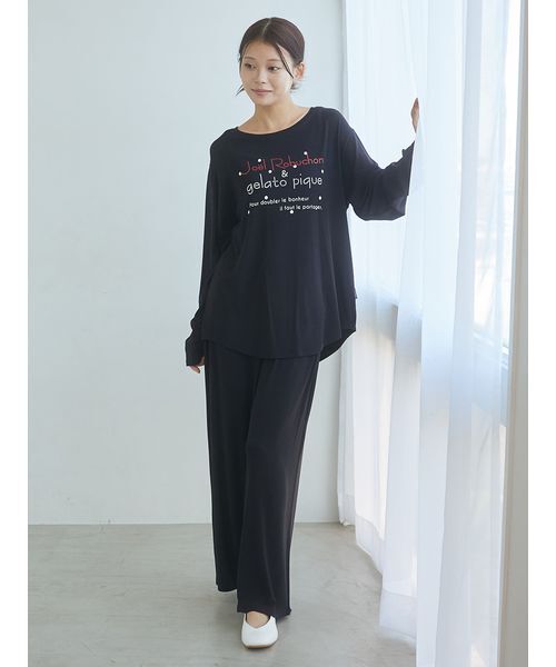 セール】【JOEL ROBUCHON】ドットワンポイントロンT（ルームウェア