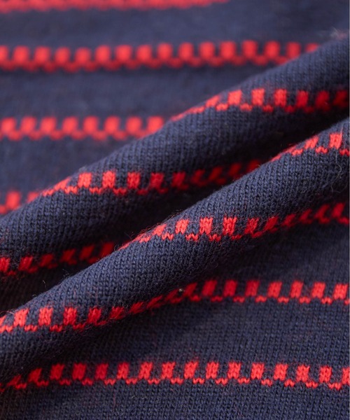 LA MARINE FRANCAISE（マリン フランセーズ）の「ボーダージャガードポロプルオーバー（ニット/セーター・レディース・オフホワイト/ネイビー・FREE）」の9枚目の写真