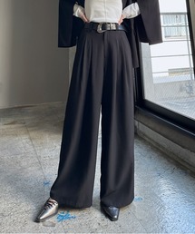 PAGEBOY | イージケアタックワイドパンツ 【セットアップ対応】(デニムパンツ)