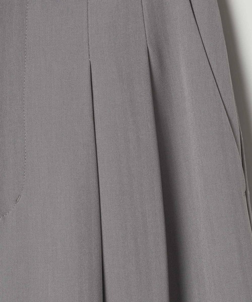 PAGEBOY(ページボーイ)の「イージーケアタックワイドパンツ 【セットアップ対応】(デニムパンツ・レディース・チャコールグレー/ブラック/グレイッシュベージュ・MEDIUM/SMALL)」の17枚目の写真