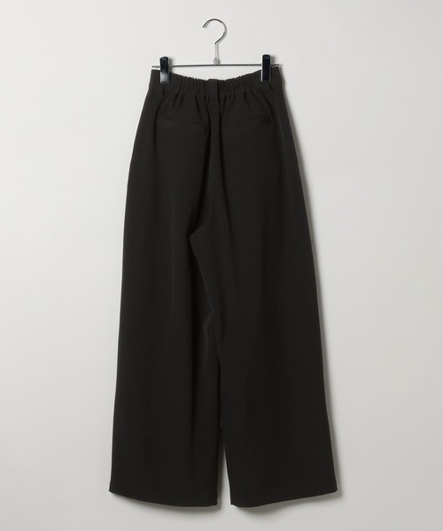 PAGEBOY(ページボーイ)の「イージーケアタックワイドパンツ 【セットアップ対応】(デニムパンツ・レディース・チャコールグレー/ブラック/グレイッシュベージュ・MEDIUM/SMALL)」の16枚目の写真