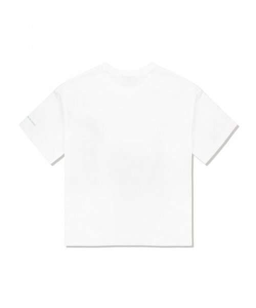 FABULOUS ARCHIVE(ファビュラスアーカイブ)の「ウィメンズルリスエンボクロップTシャツホワイトブルー(FCC2TS387W)(Tシャツ/カットソー・レディース・ホワイト・MEDIUM/SMALL)」の5枚目の写真