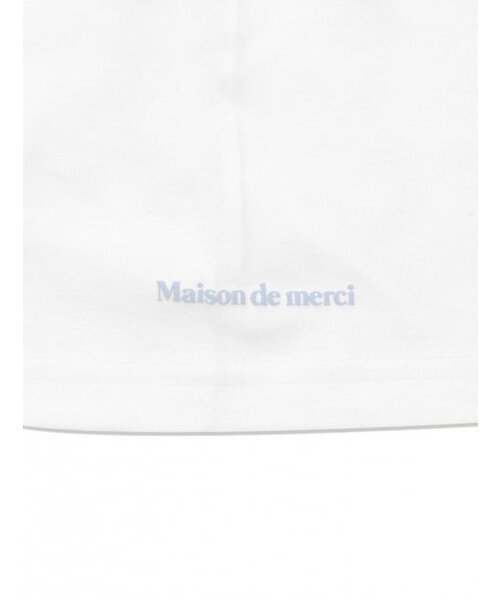 FABULOUS ARCHIVE(ファビュラスアーカイブ)の「ウィメンズルリスエンボクロップTシャツホワイトブルー(FCC2TS387W)(Tシャツ/カットソー・レディース・ホワイト・MEDIUM/SMALL)」の8枚目の写真