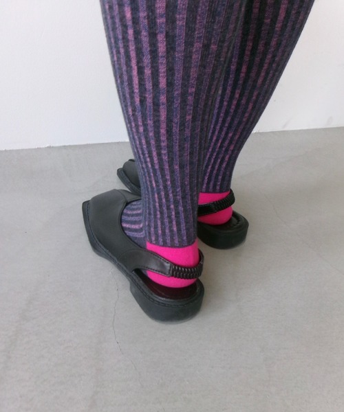 SANSeLF（サンセルフ）の「【SANSeLF】 スクエアトゥスリングバックフラットシューズ sas26s001（その他シューズ・レディース・ブラック・38/37/36/39）」の3枚目の写真