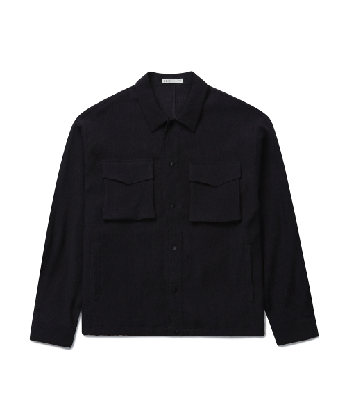 CONNECT KINLOCH(コネクトキンロック)の「クリンクルシアサッカーシャケット(グレー)(その他アウター・メンズ・その他・MEDIUM/LARGE/X-LARGE)」の2枚目の写真