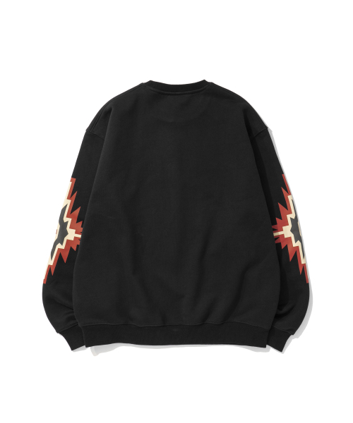 EXTRAORDINARY（エクストラオーディナリー）の「NAVAJO CREW SWEATSHIRT BLACK（スウェット・メンズ・その他・MEDIUM/LARGE/X-LARGE）」の8枚目の写真