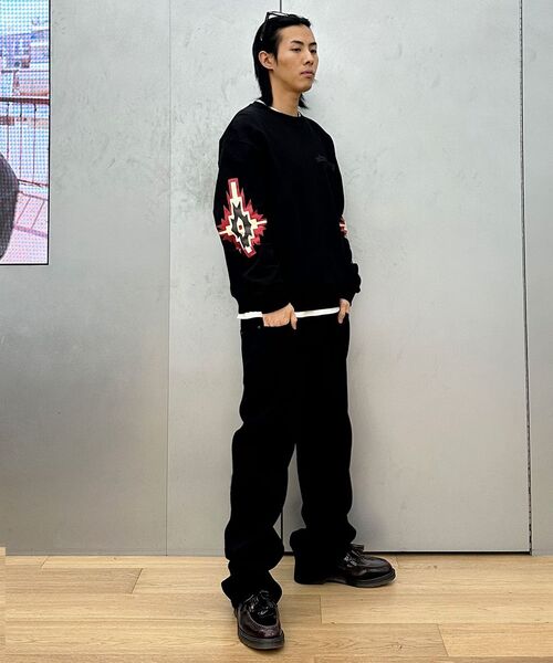 EXTRAORDINARY（エクストラオーディナリー）の「NAVAJO CREW SWEATSHIRT BLACK（スウェット・メンズ・その他・MEDIUM/LARGE/X-LARGE）」の4枚目の写真