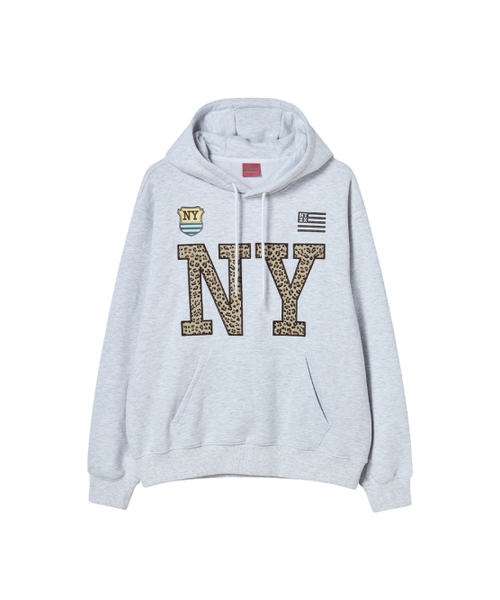 NYXX(エヌワイエックスエックス)の「NY APLIQUE HOODIE HEATHER GREY(パーカー・レディース・その他・SMALL/MEDIUM)」の2枚目の写真