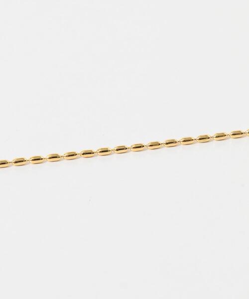 URBAN RESEARCH Sonny Label（アーバンリサーチサニーレーベル）の「ステンレスボールスライダーネックレス（ネックレス・レディース・シルバー/ゴールド・ONE）」の5枚目の写真