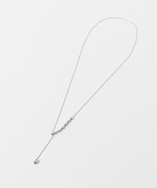 URBAN RESEARCH Sonny Label（アーバンリサーチサニーレーベル）の「ステンレスボールスライダーネックレス（ネックレス・レディース・シルバー/ゴールド・ONE）」の9枚目の写真