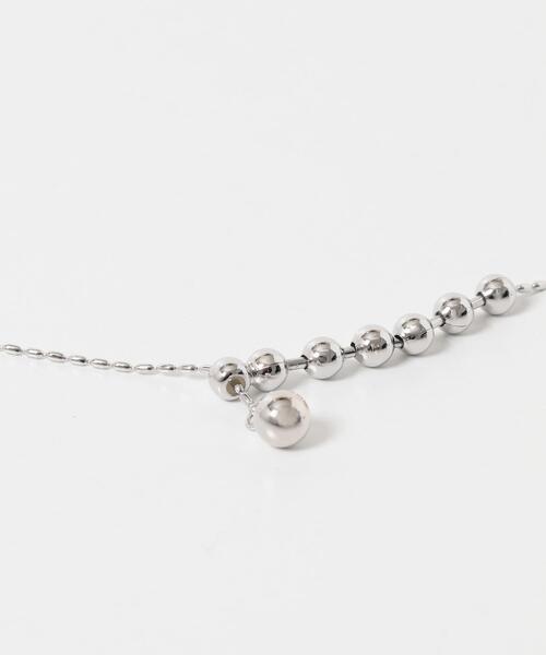 URBAN RESEARCH Sonny Label（アーバンリサーチサニーレーベル）の「ステンレスボールスライダーネックレス（ネックレス・レディース・シルバー/ゴールド・ONE）」の10枚目の写真