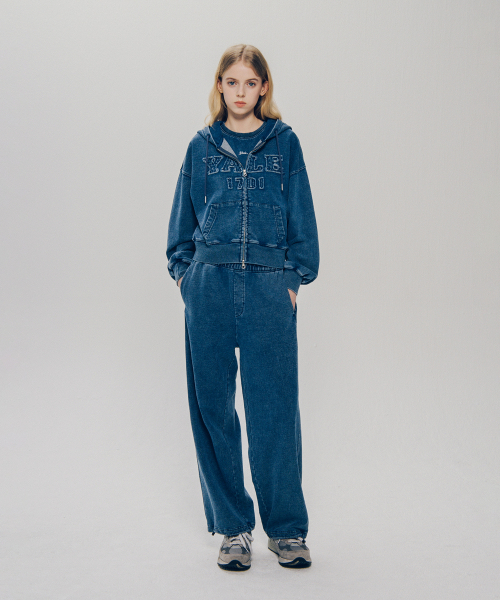 YALE(イェール)の「ピグメントアプリケフードジップアップ_ネイビー(パーカー・レディース・その他・SMALL/LARGE/MEDIUM/X-LARGE)」の12枚目の写真