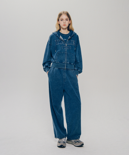 YALE(イェール)の「ピグメントアプリケフードジップアップ_ネイビー(パーカー・レディース・その他・SMALL/LARGE/MEDIUM/X-LARGE)」の13枚目の写真