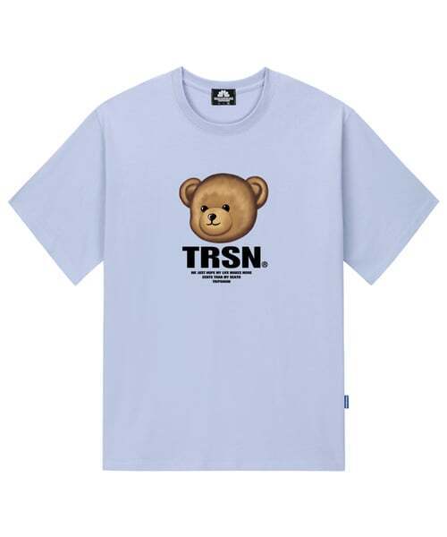 TRIPSHION(トリップション)の「BEAR LOGO Tシャツ - パープル(Tシャツ/カットソー・メンズ・その他・LARGE/MEDIUM/X-LARGE)」の1枚目の写真
