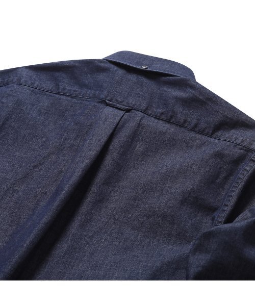 PRODESHIRT（プロデシャツ）の「[レギュラー] ナチュラルデニムボタンダウンシャツ（ダークブルー）（シャツ/ブラウス・メンズ・その他・MEDIUM/X-LARGE/XX-LARGE/LARGE）」の4枚目の写真