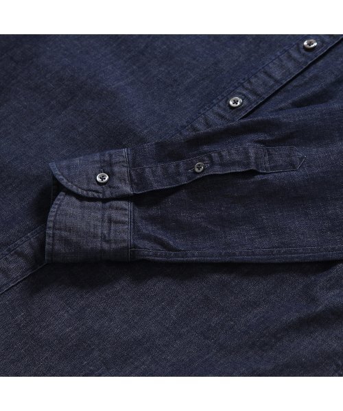 PRODESHIRT（プロデシャツ）の「[レギュラー] ナチュラルデニムボタンダウンシャツ（ダークブルー）（シャツ/ブラウス・メンズ・その他・MEDIUM/X-LARGE/XX-LARGE/LARGE）」の2枚目の写真