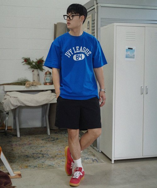 THE MILE（ザマイル）の「IVY LEAGUE GARMENTS CREW [BLUE]（Tシャツ/カットソー・メンズ・その他・SMALL/MEDIUM/LARGE/X-LARGE/X-SMALL）」の9枚目の写真